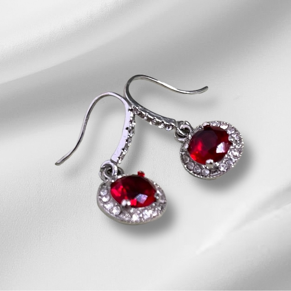 Vintage Silver hook earrings